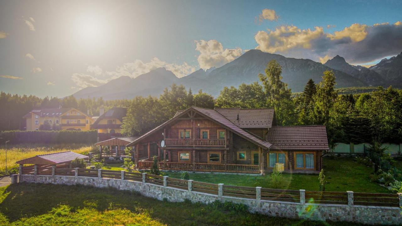 Вилла Tatransky Zrub Високе-Татри Экстерьер фото